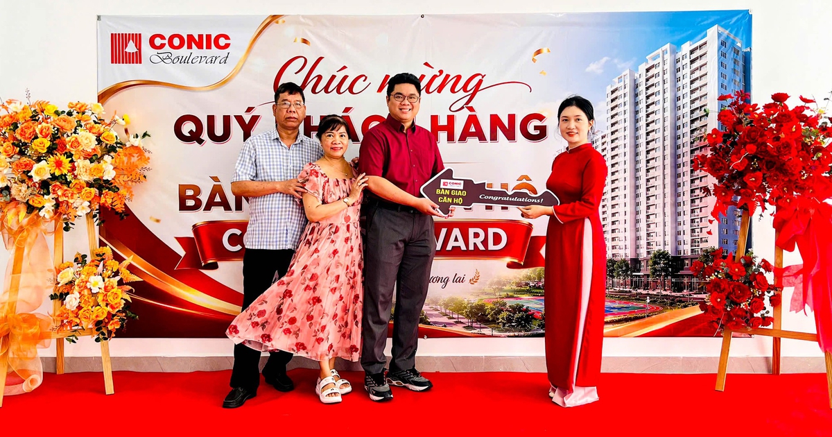 Conic Boulevard chính thức bàn giao căn hộ và giấy chứng nhận đến cư dân