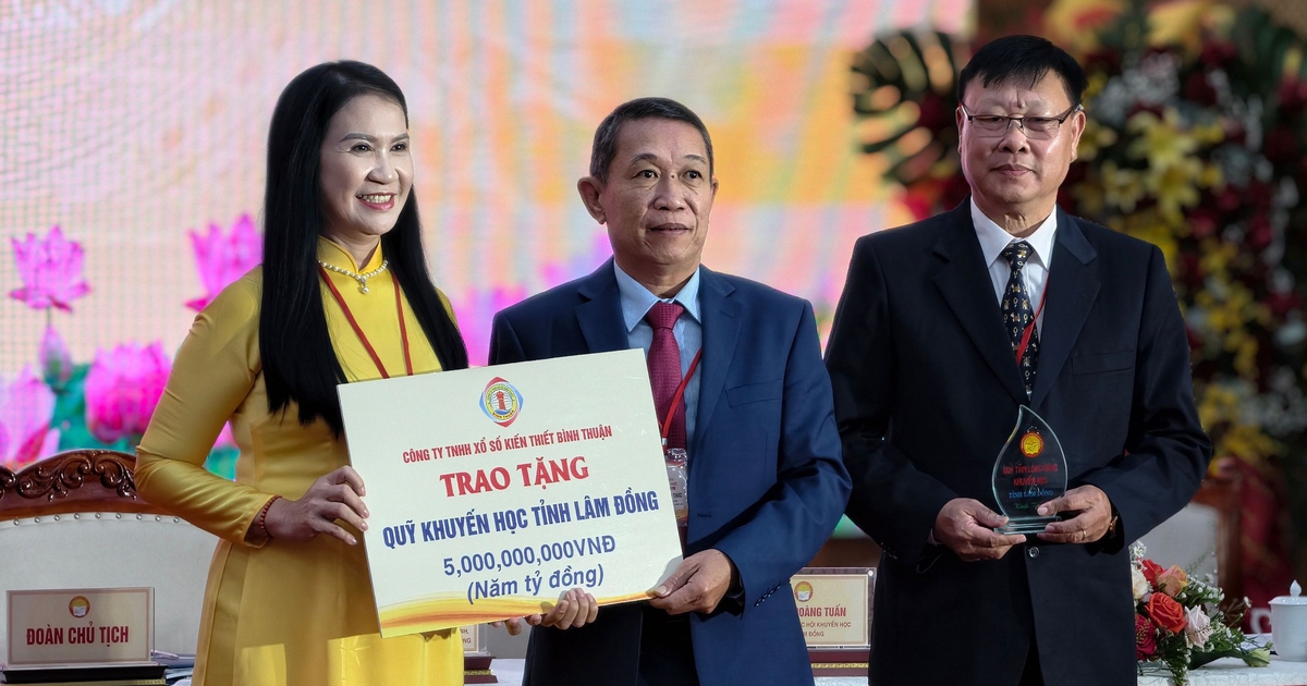 Khuyến học - khuyến tài góp phần phát triển nhân lực chất lượng cao cho Lâm Đồng