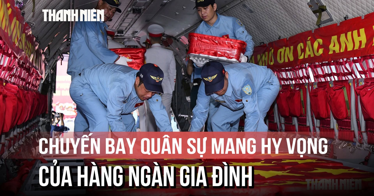 Chuyến bay CASA-295 chở hơn 7.100 mẫu ADN liệt sĩ ra Hà Nội: Sứ mệnh thiêng liêng chưa từng có