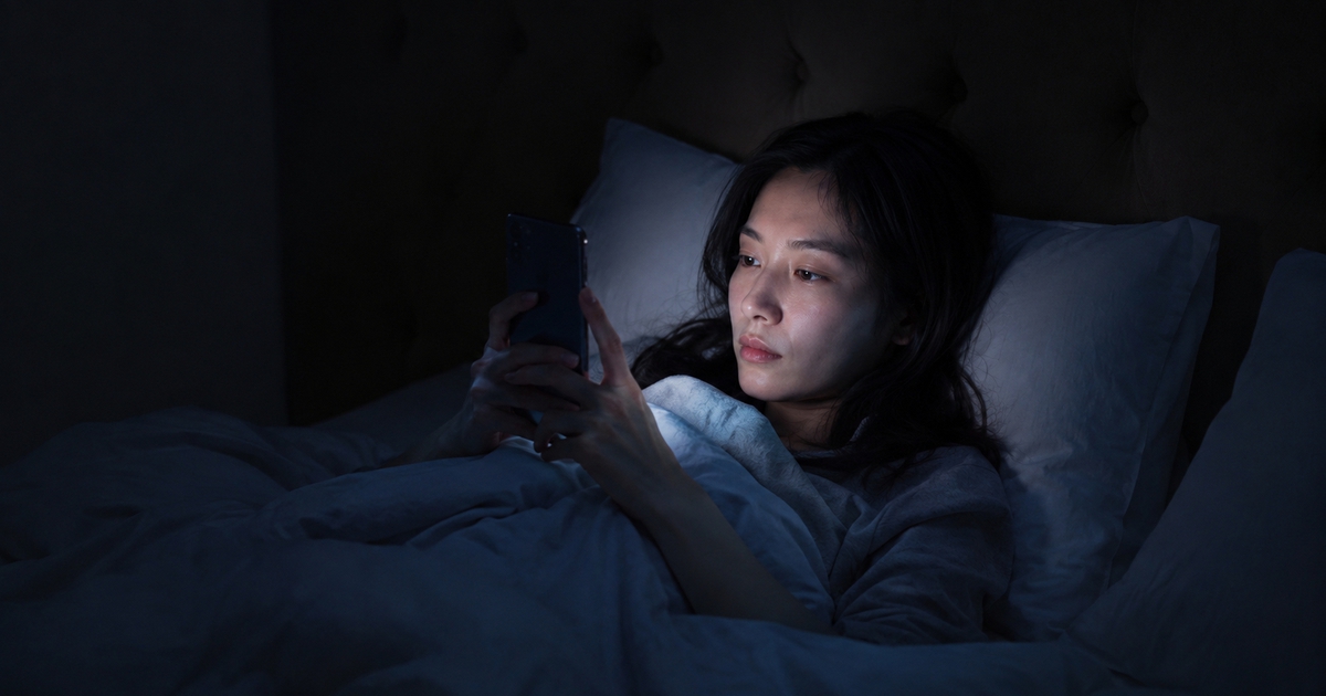 Ánh sáng xanh có thực sự là thủ phạm gây mất ngủ?