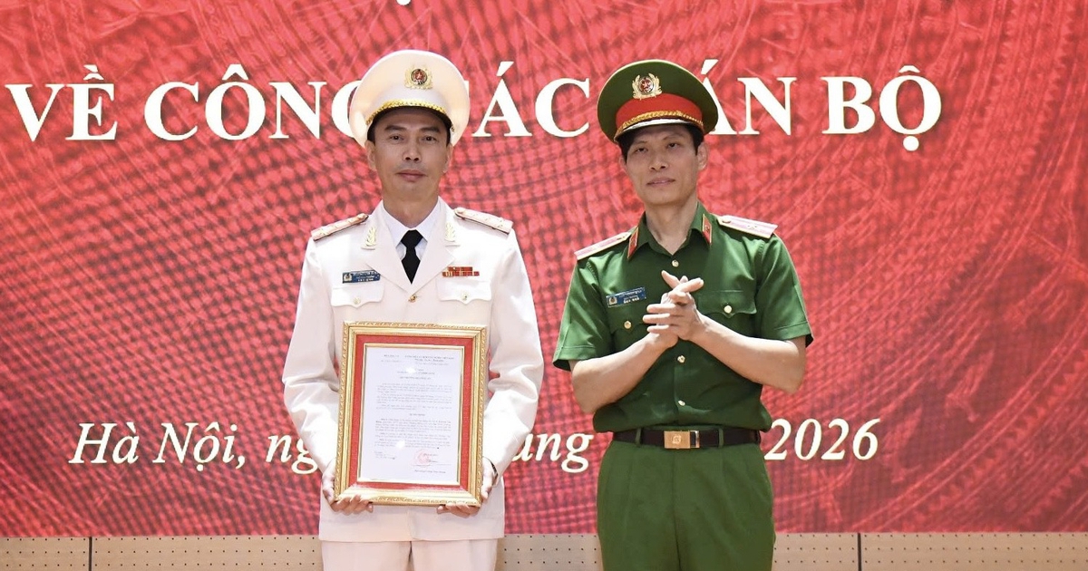 Đại tá Trương Văn Hồng làm Cục phó Cục Cảnh sát điều tra tội phạm ma túy