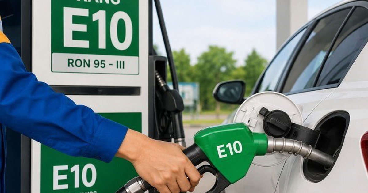 Giá xăng dầu hôm nay 21.8.2026: Xăng E10 lên mốc 24.000 đồng/lít