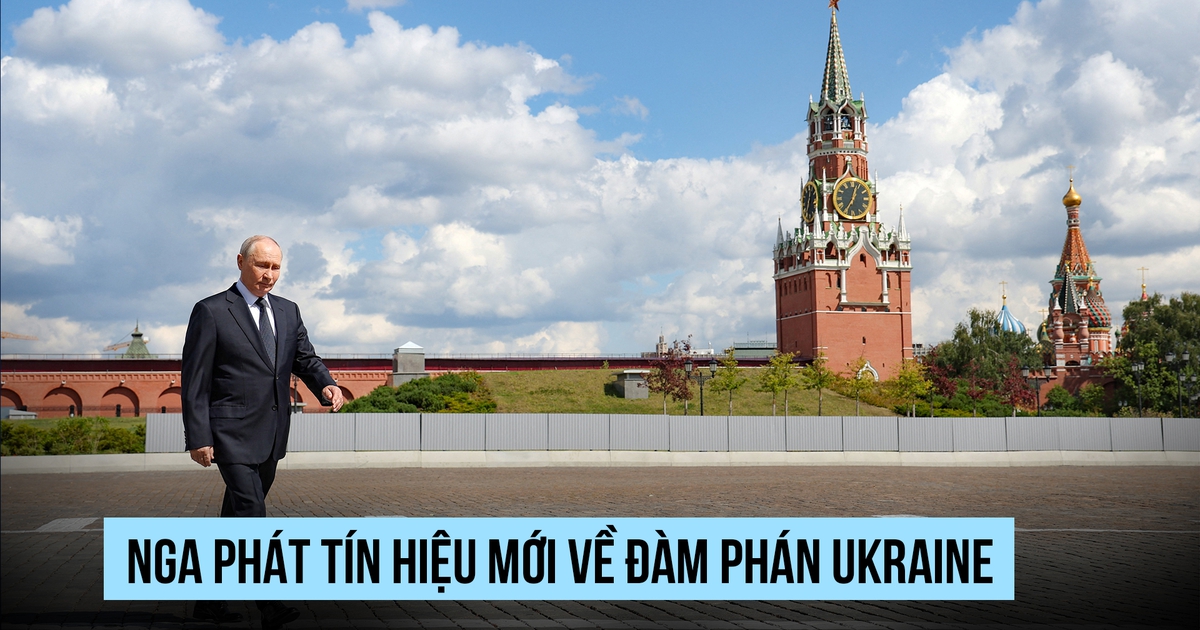 Nga phát tín hiệu mới về đàm phán Ukraine