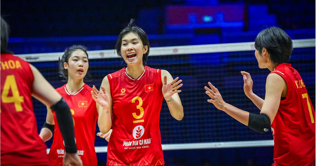 Đội tuyển bóng chuyền nữ Việt Nam thất thủ trước Hàn Quốc ở giải châu Á