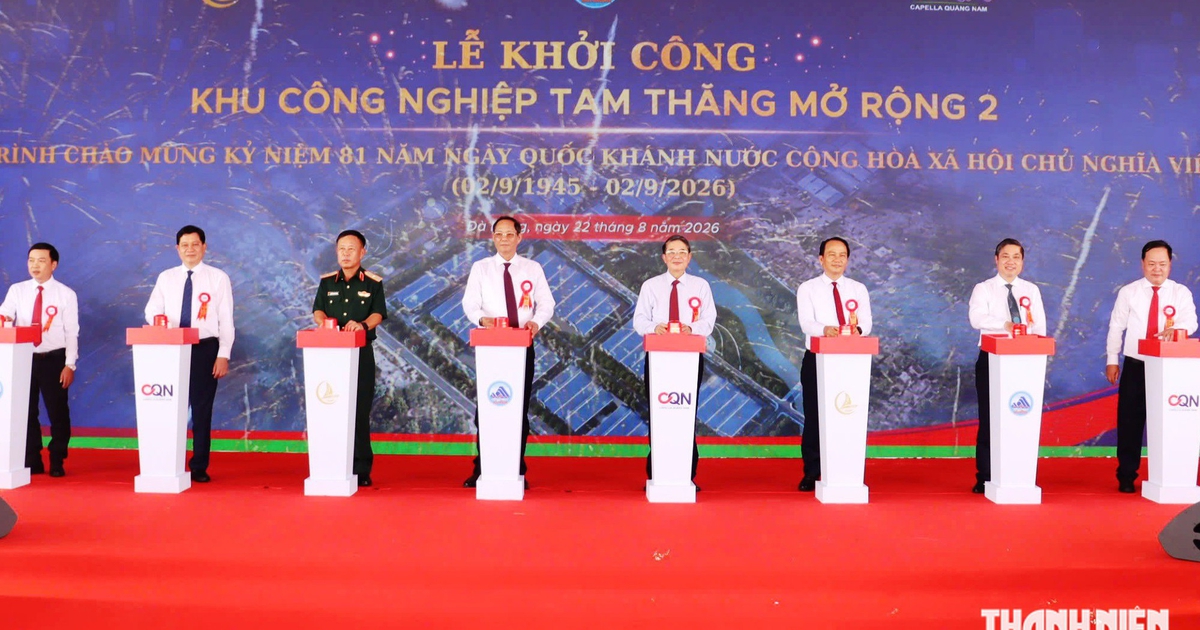 Khu công nghiệp 550 tỉ đồng chính thức khởi công ở phía nam Đà Nẵng