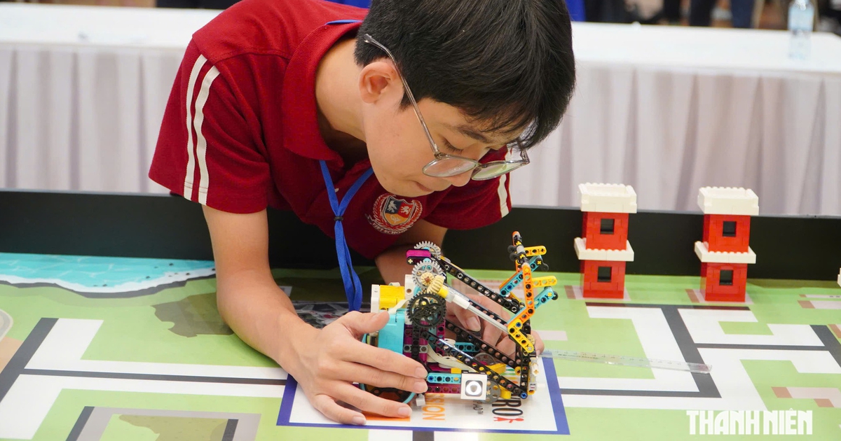'Đại chiến' robot tại Gia Lai, giành vé thi đấu quốc tế