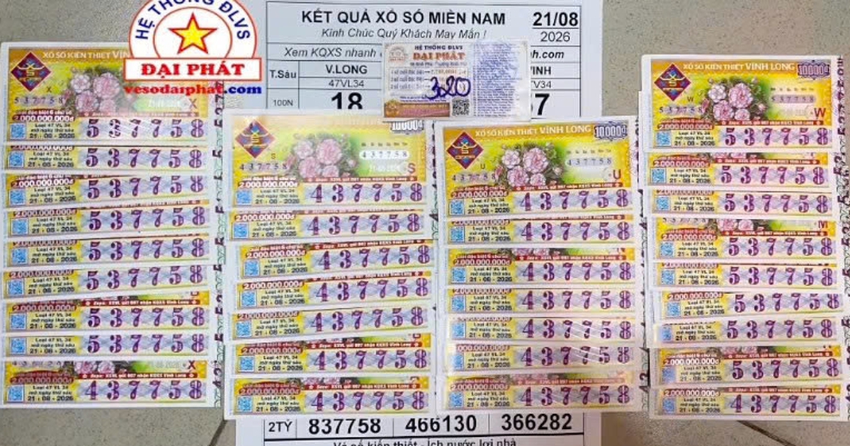 Người đ&agrave;n &ocirc;ng ở TP.HCM tr&uacute;ng 1,6 tỉ xổ số miền Nam nhờ d&atilde;y số may mắn