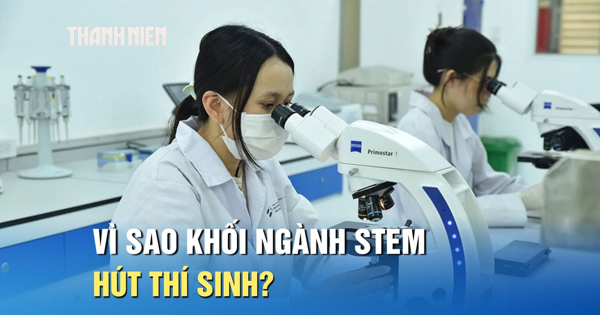 Vì sao khối ngành STEM hút thí sinh trong mùa tuyển sinh 2026?