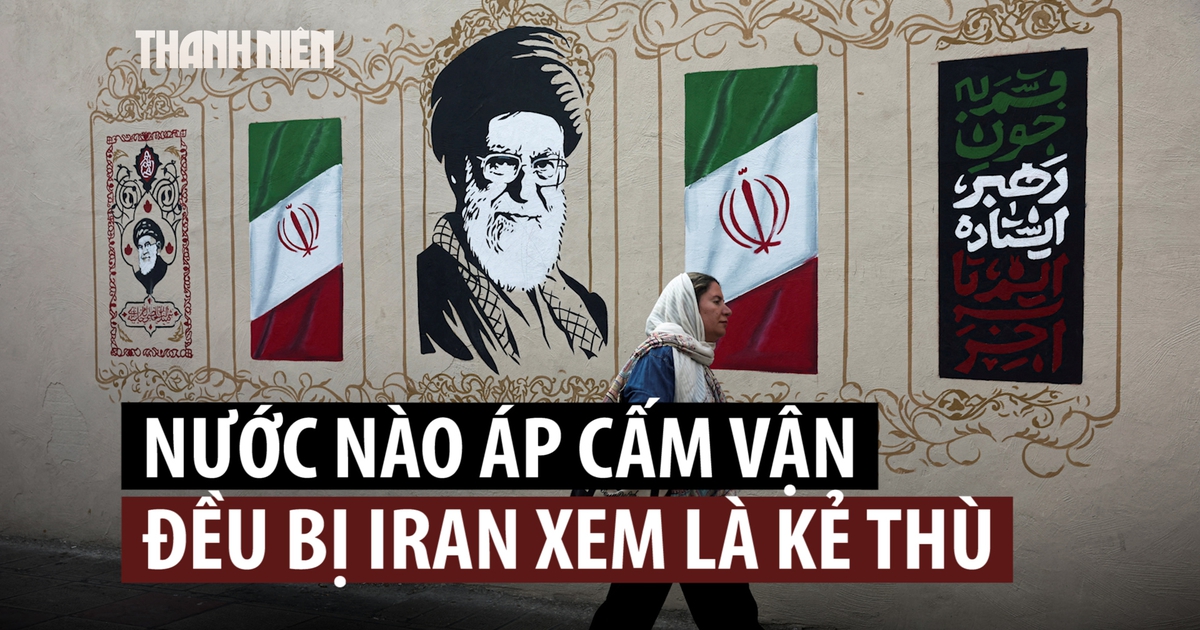 Iran sẽ xem các nước giúp Mỹ cấm vận đều là kẻ thù