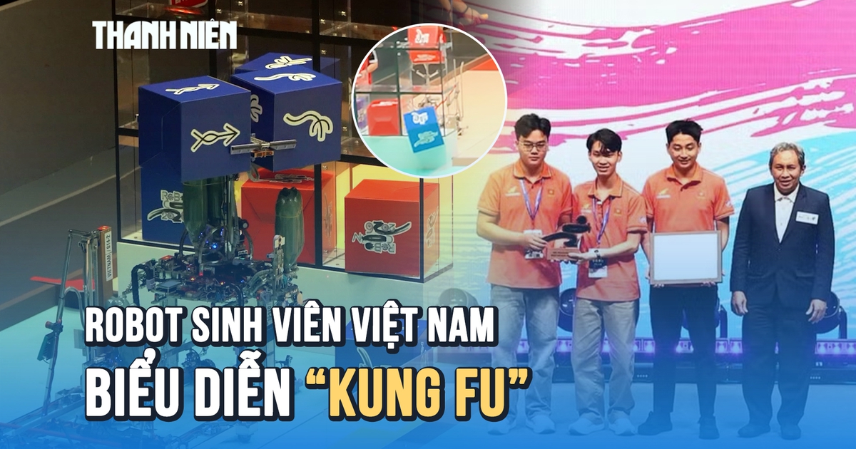 Xem lại trận đấu Kung Fu giữa robot Việt Nam và Thái Lan tại ABU Robocon 2026