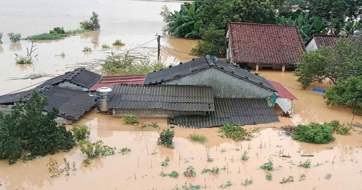 Đã có người chết do mưa bão ở Lạng Sơn