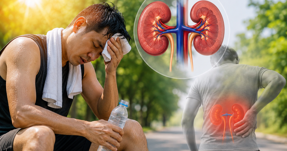 Tập thể dục rất tốt nhưng bác sĩ cảnh báo tập kiểu này có thể gây suy thận