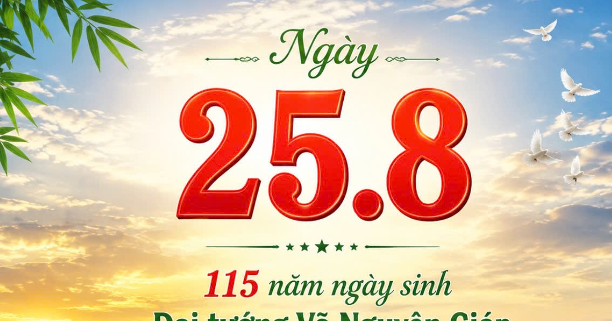 H&ocirc;m nay 25.8: Kỷ niệm 115 năm ng&agrave;y sinh Đại tướng V&otilde; Nguy&ecirc;n Gi&aacute;p
