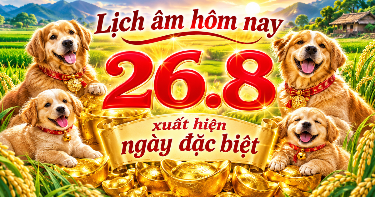 Lịch &acirc;m h&ocirc;m nay 26.8 cần ch&uacute; &yacute; ng&agrave;y Kim Thổ, dương lịch c&oacute; ng&agrave;y đặc biệt