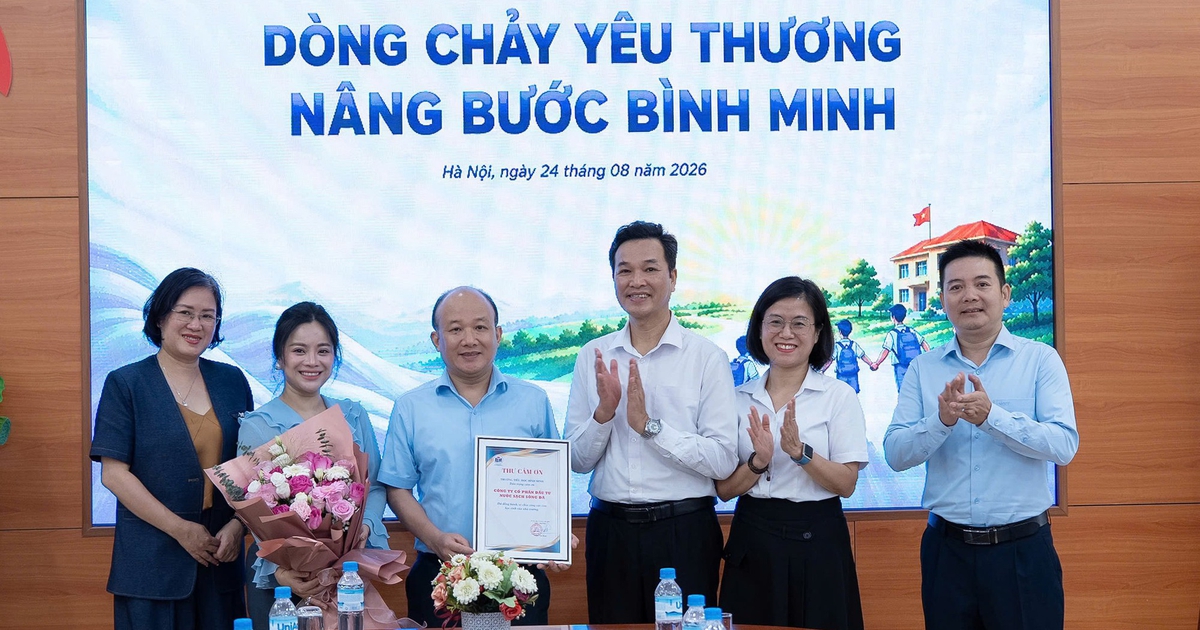 VIWASUPCO tặng quà đặc biệt đầu năm học mới