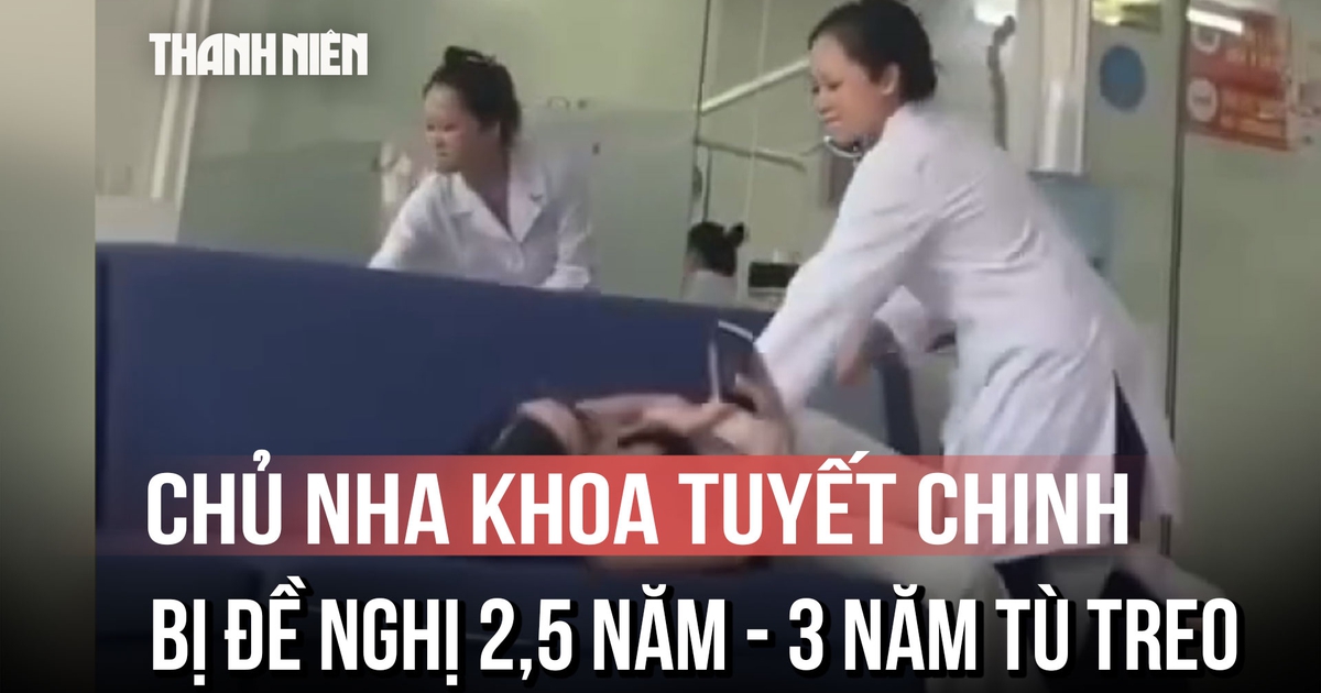 Dùng gậy tập gym dọa khách, chủ nha khoa Tuyết Chinh bị đề nghị đến 3 năm tù treo