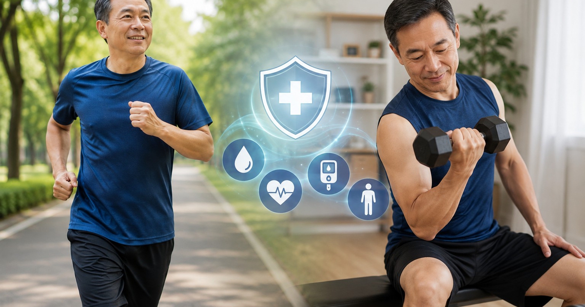 Kết hợp 2 bài tập, nguy cơ tiểu đường loại 2 giảm gần một nửa