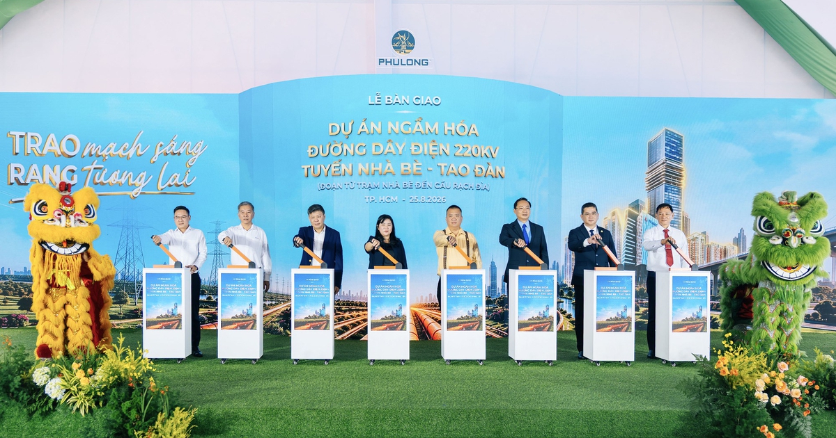 Tuyến cáp ngầm hơn 1.000 tỉ đồng về đích sớm