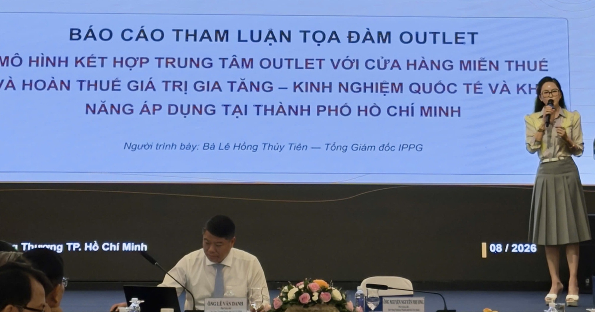 CEO Lê Hồng Thủy Tiên đề xuất cơ chế mới phát triển Premium Outlet tại TP.HCM