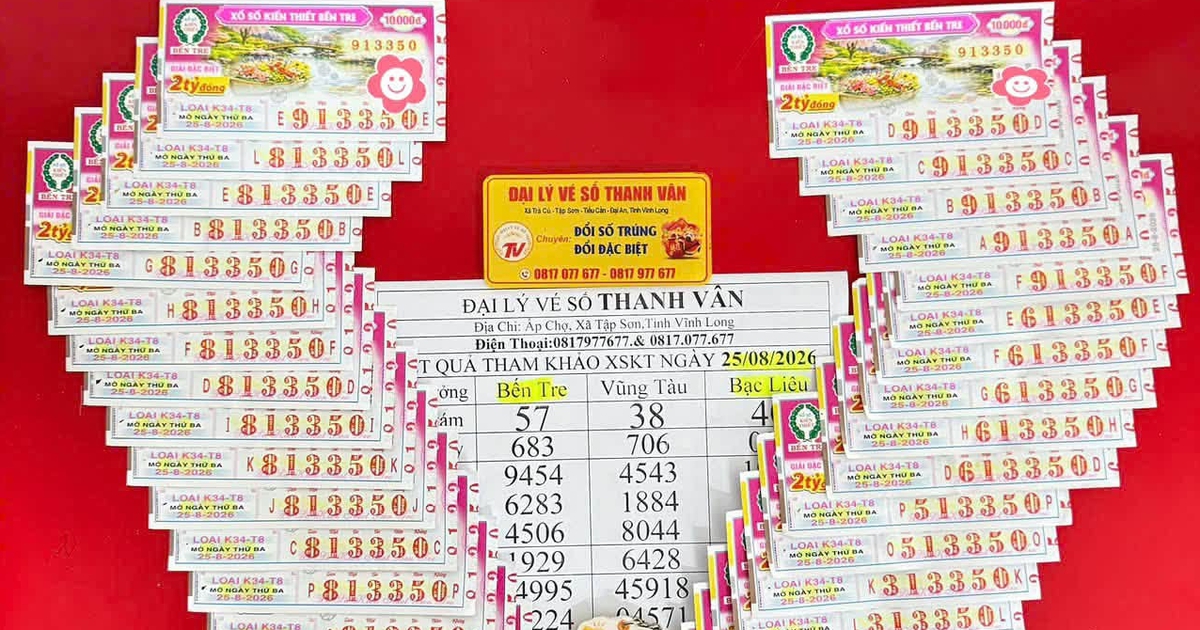 10 người c&ugrave;ng tr&uacute;ng lớn xổ số miền Nam: 41 v&eacute; mang d&atilde;y số may mắn