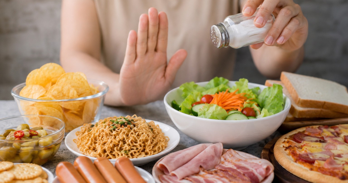 Những món ‘ẩn muối’ có thể âm thầm gây hại cho thận và huyết áp