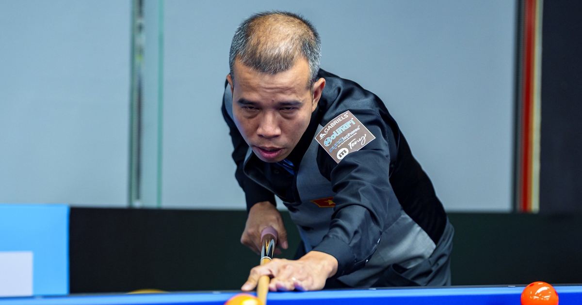 Trần Quyết Chiến mắc lỗi đáng tiếc, bất ngờ bị loại tại siêu cúp billiards
