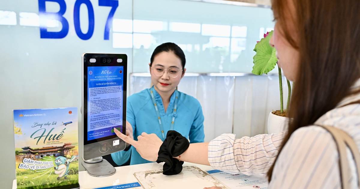 'Check-in sinh trắc học' giảm áp lực cho hành khách trong cao điểm nghỉ lễ 2.9