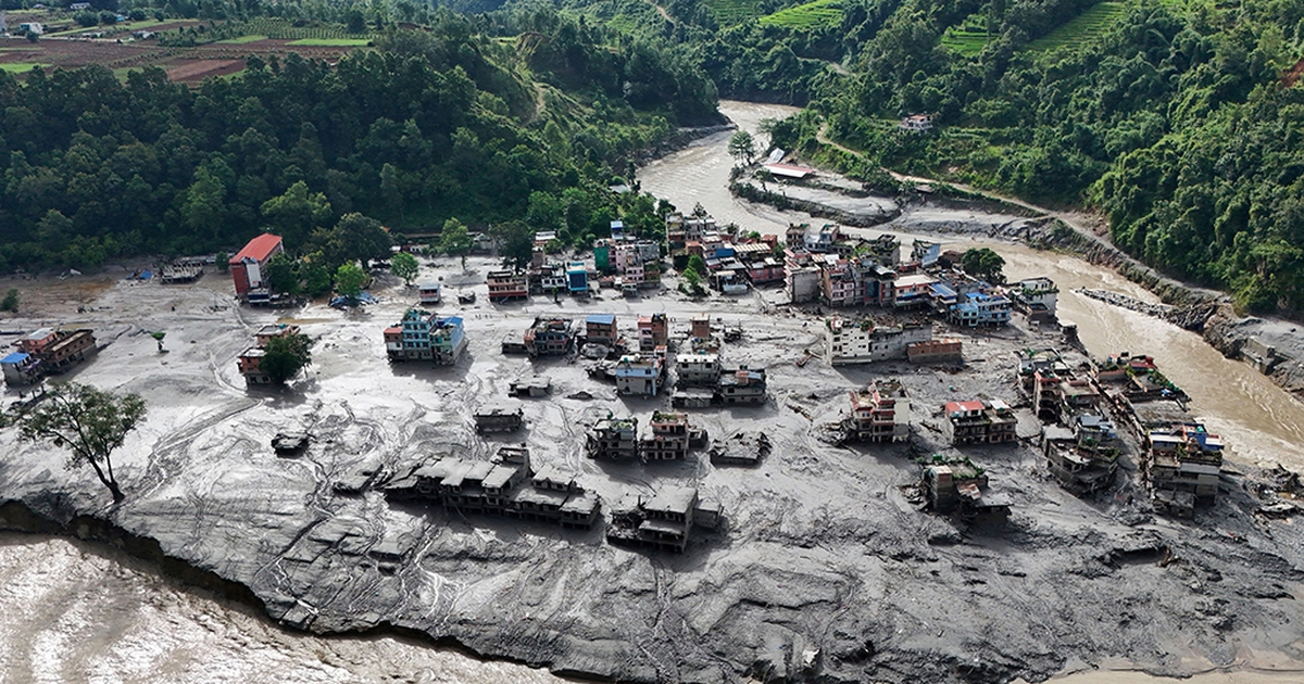 D&ograve;ng lũ tử thần c&agrave;n qu&eacute;t Nepal - T&acirc;y Tạng
