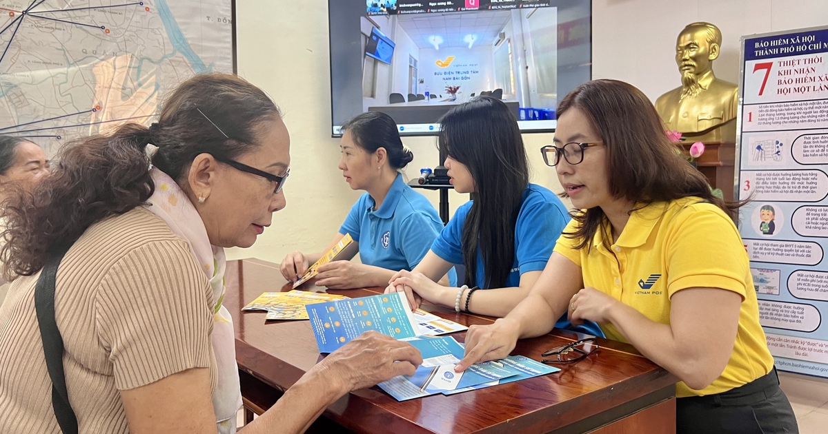 Lịch trả lương hưu, trợ cấp BHXH tháng 9 ở TP.HCM
