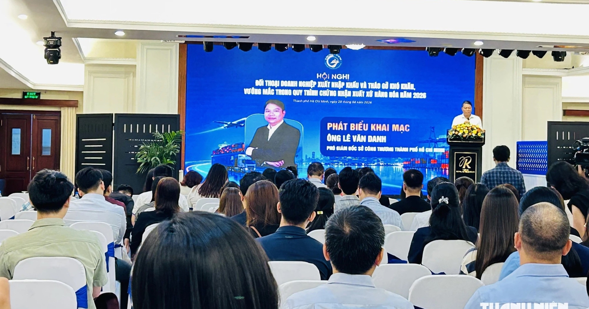 TP.HCM: một ngày xử lý hồ sơ C/O bằng cách tỉnh thành thực hiện một năm
