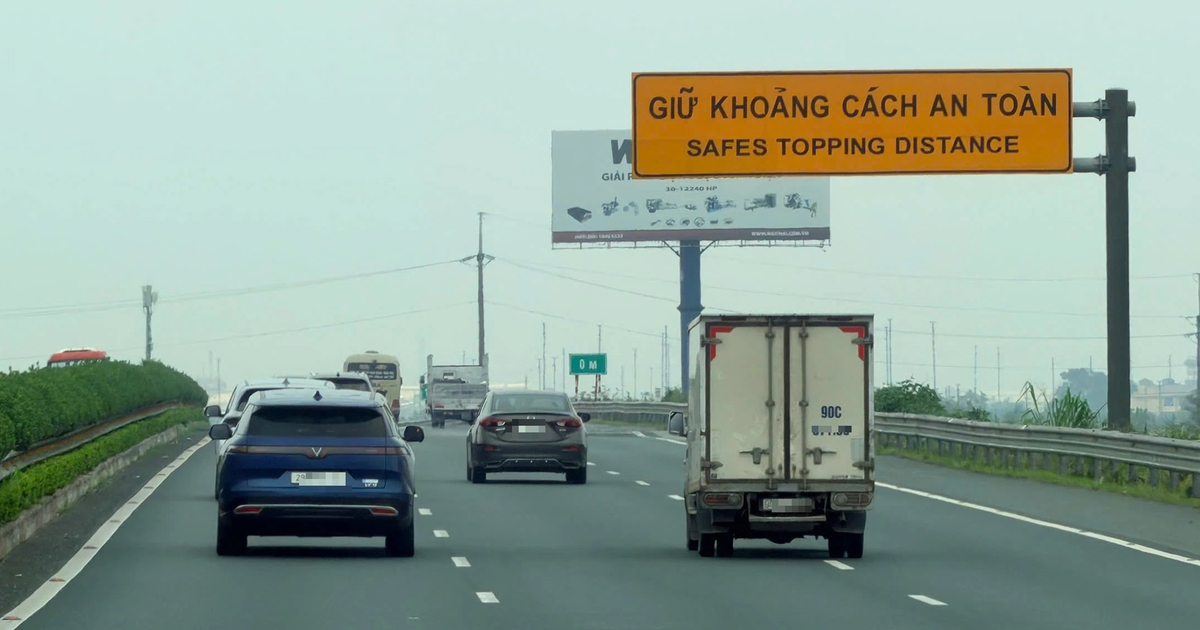 Cục CSGT: Lái xe đã có ý thức giữ khoảng cách, chấp hành tốc độ