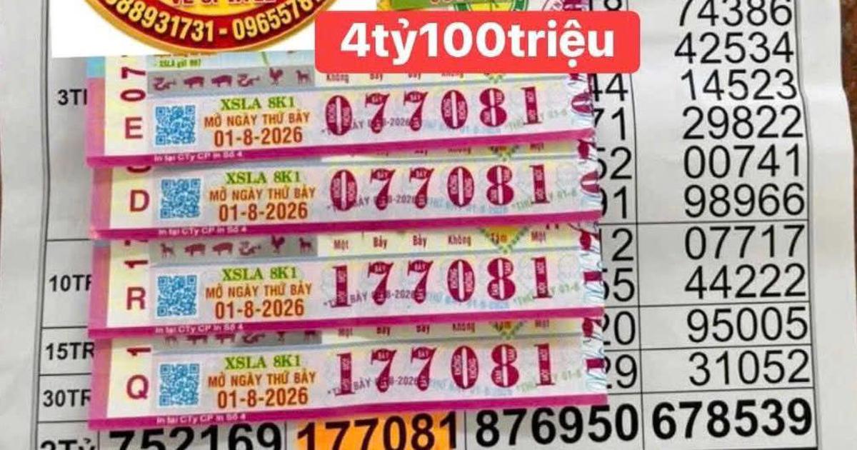 Người phụ nữ trúng 4,1 tỉ xổ số miền Nam, cùng đại lý ra ngân hàng rút tiền
