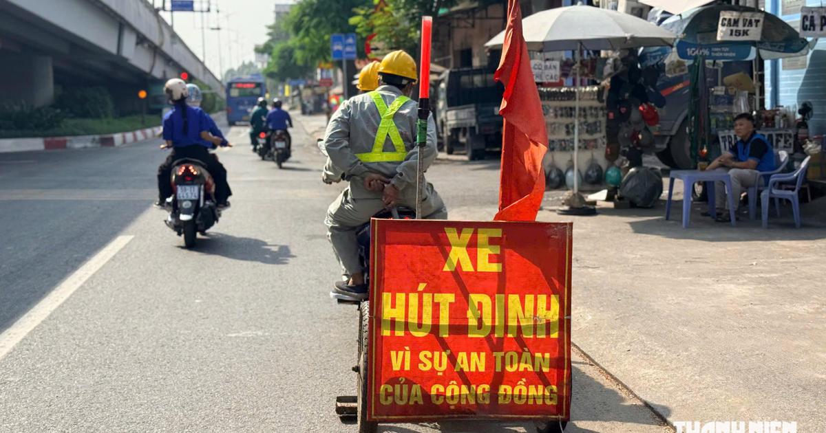 Xe hút đinh chạy hơn 2 giờ ở cửa ngõ phía tây TP.HCM, kết quả bất ngờ
