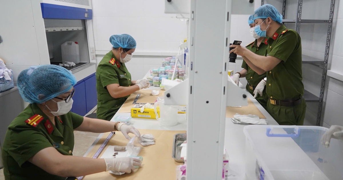Cận cảnh quy trình tiếp nhận mẫu hài cốt liệt sĩ tại Viện Khoa học hình sự