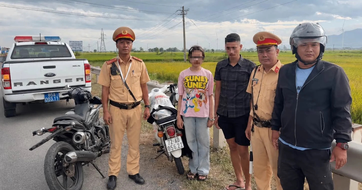 CSGT Kh&aacute;nh H&ograve;a bắt 2 nghi phạm cướp giật t&agrave;i sản tẩu tho&aacute;t về TP.HCM