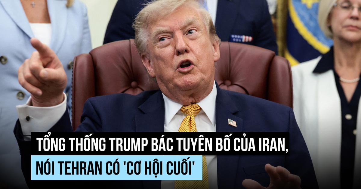 Ông Trump cho Iran 'cơ hội cuối', trách Exxon, Chevron kiếm 'quá nhiều tiền'