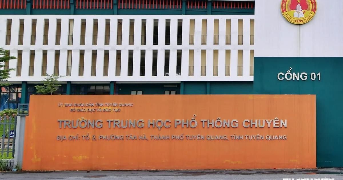 Sáng mai công bố phương án xử lý với thí sinh điểm thi THPT chuyên Tuyên Quang