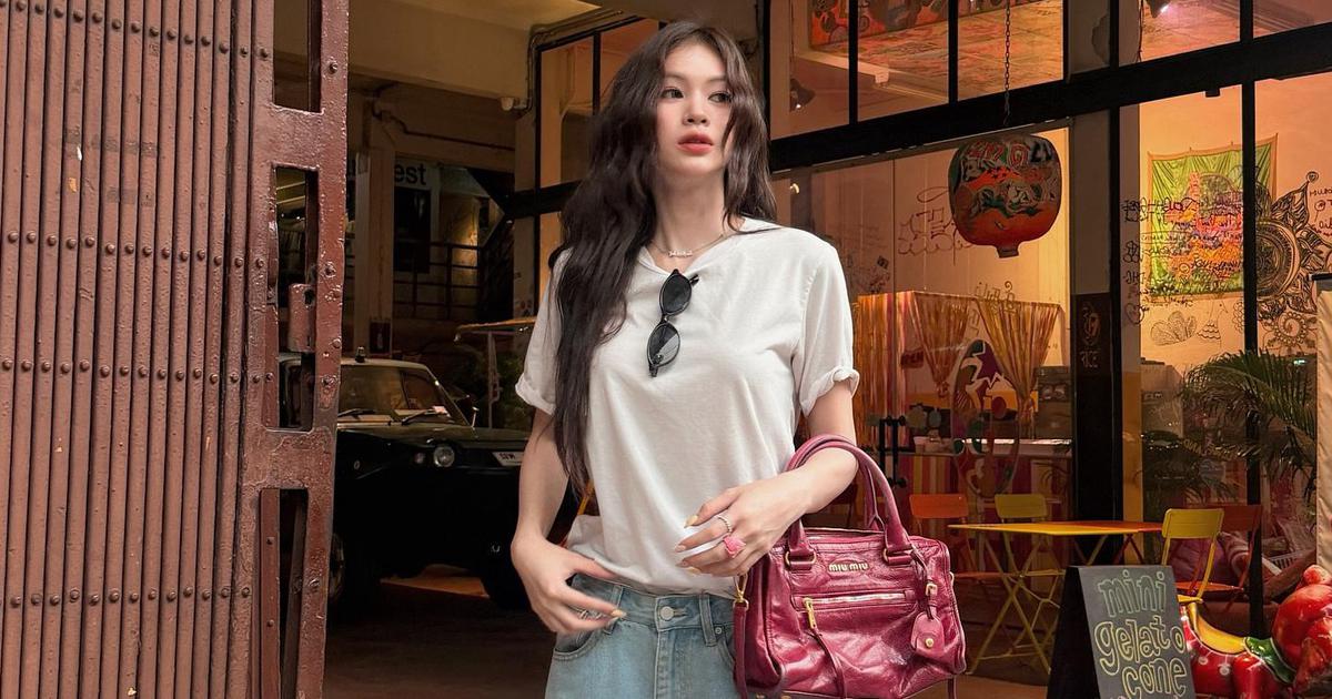 Chẳng cần cầu kỳ, một chiếc áo thun đơn giản là tự tin xuống phố