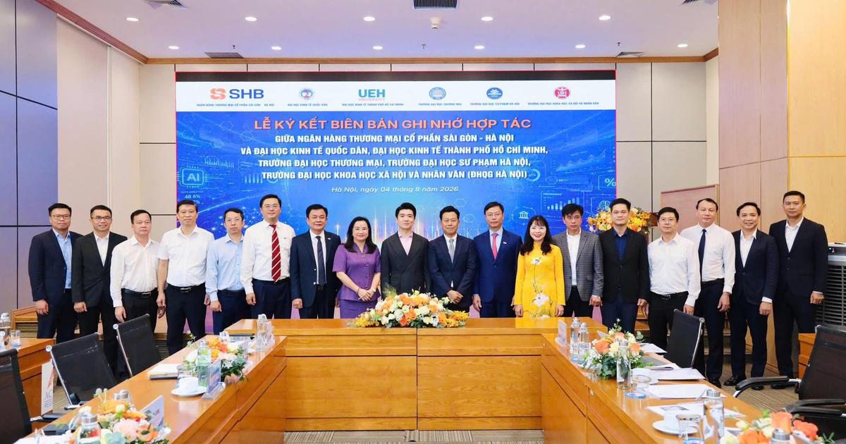Hợp lực đại học - ngân hàng, kiến tạo hệ sinh thái AI Việt Nam