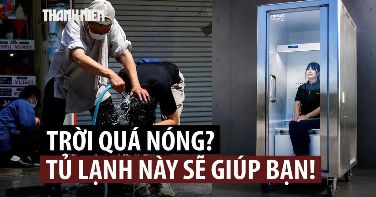 Ước mơ 'vào tủ lạnh trốn nóng' thành hiện thực