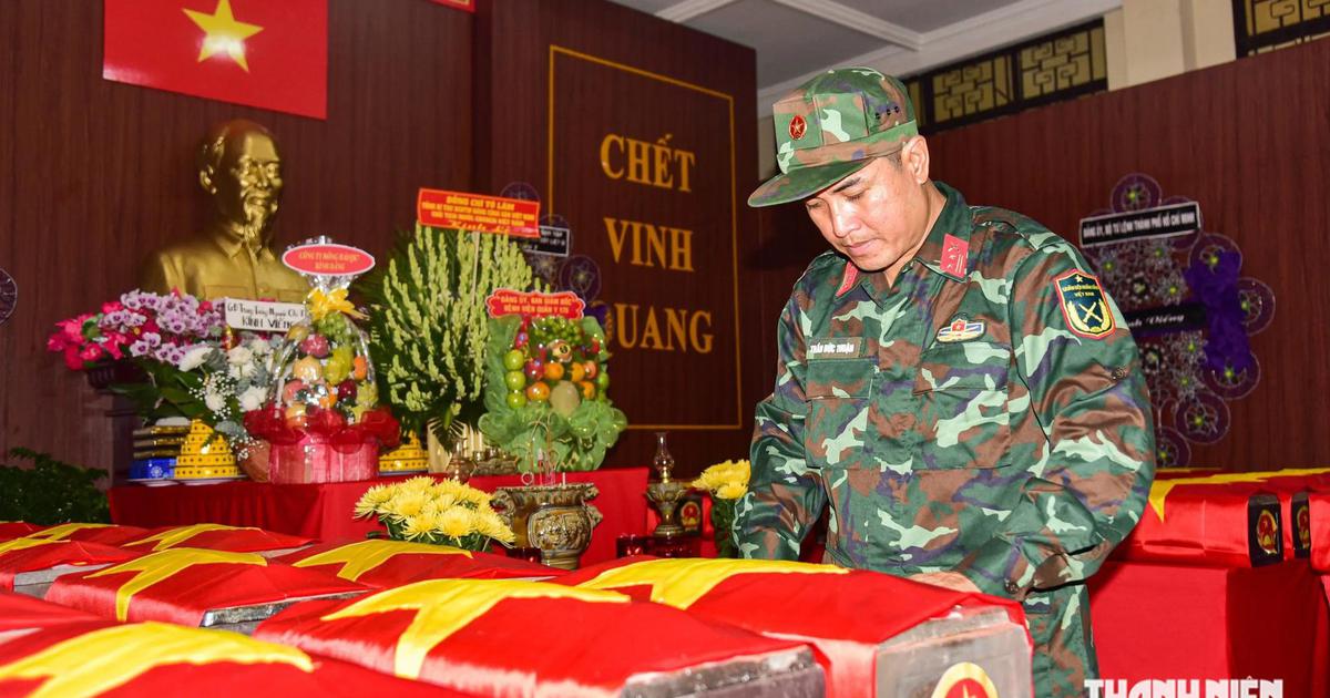 Sau 30 ngày triển khai, quy tập 209 hài cốt liệt sĩ tại công viên Lê Thị Riêng
