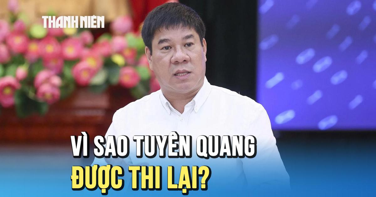 Vì sao Tuyên Quang được thi lại, còn Quảng Trị thì không?