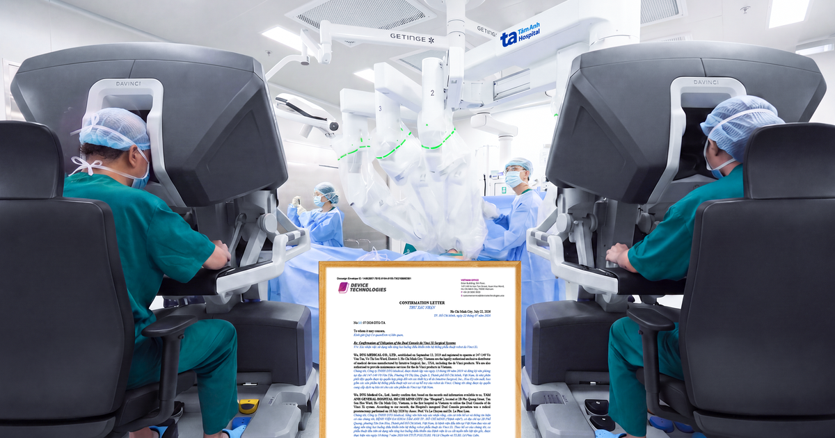 Lần đầu tại Việt Nam: 2 robot Da Vinci Xi cùng mổ một ca ung thư gấp 3 hiệu quả