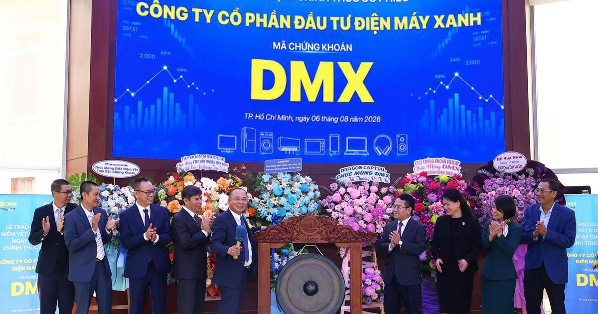 Điện Máy Xanh lên sàn: Trả cổ tức tiền mặt 5.000 tỉ đồng ngay trong tháng 8