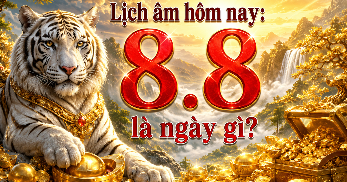Hôm nay 8.8 là ngày gì đặc biệt?
