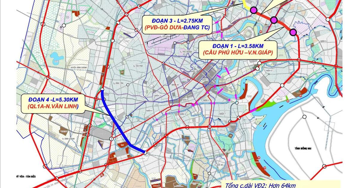 Dự án đường dài 64 km, rộng 6 - 10 làn xe ở TP.HCM khi nào xong?