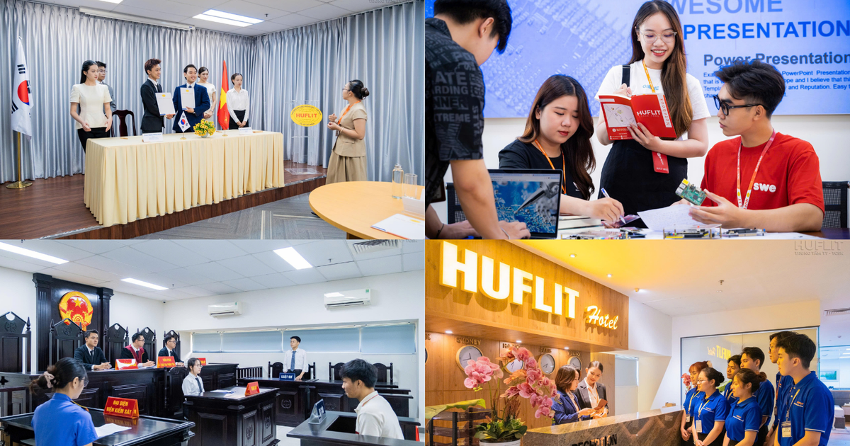 Từ chương trình đào tạo đến trải nghiệm thực tiễn: Hành trình phát triển toàn diện của sinh viên HUFLIT