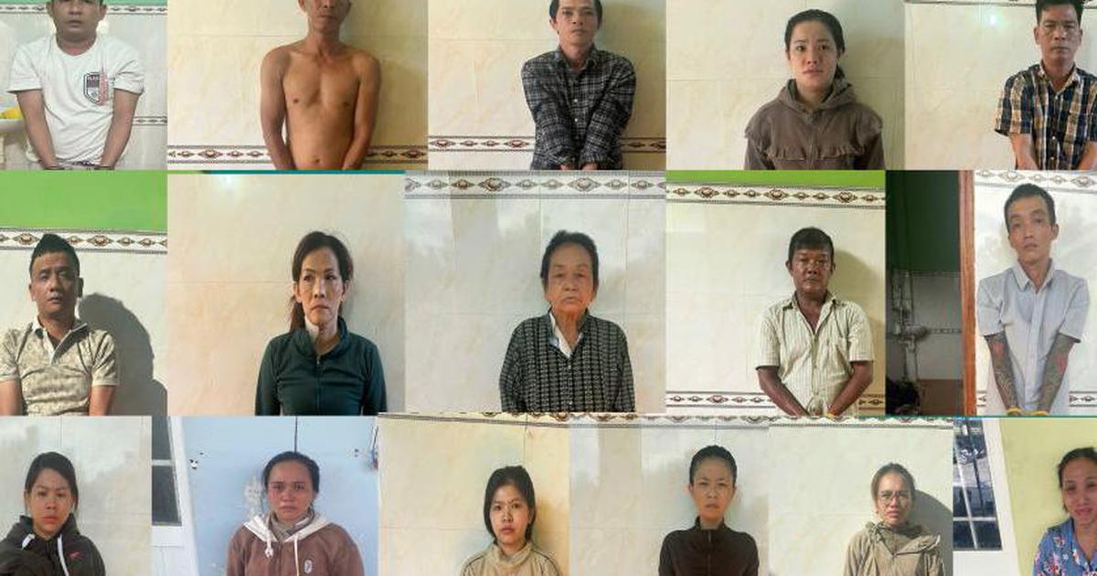 Vụ dàn cảnh cướp dây chuyền của du khách tại Tân Huê Viên:Khởi tố 19 bị can