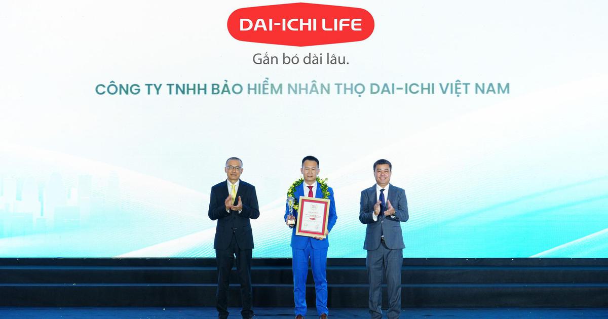 Dai-ichi Life Việt Nam đạt Top 3 công ty bảo hiểm nhân thọ uy tín 2026