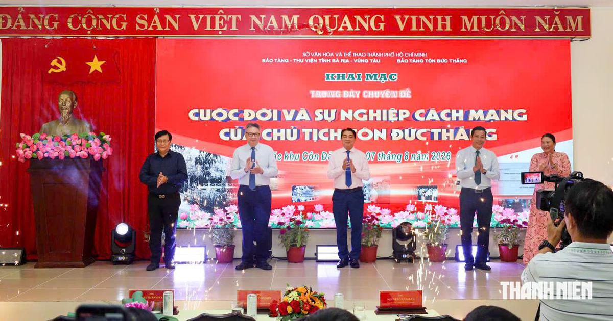 Những hiện vật kể chuyện Bác Tôn trong lao tù Côn Đảo